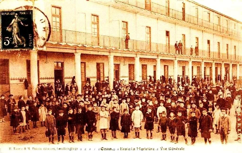 Oran - Rue Marquis de Mores - Ecole Lamoriciere.JPG